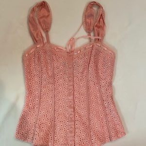 Lightly used bebe corset style top